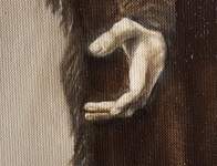 Invitation au chant - huile sur toile